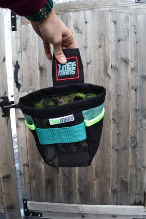 Treemans Nail Bag Black/Teal/Camo