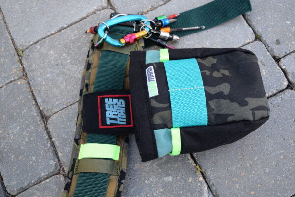Treemans Nail Bag Black/Teal/Camo