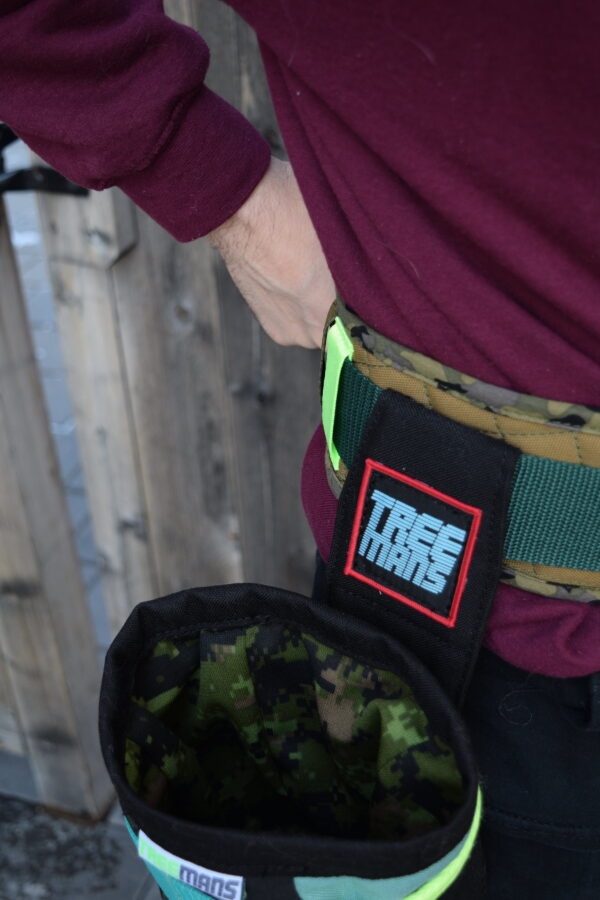 Treemans Nail Bag Black/Teal/Camo