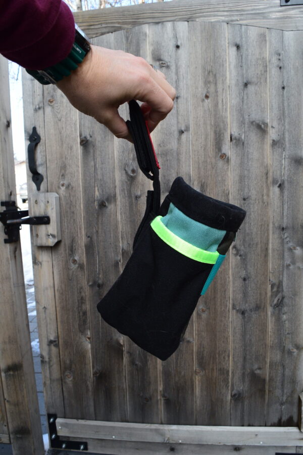 Treemans Nail Bag Black/Teal/Camo