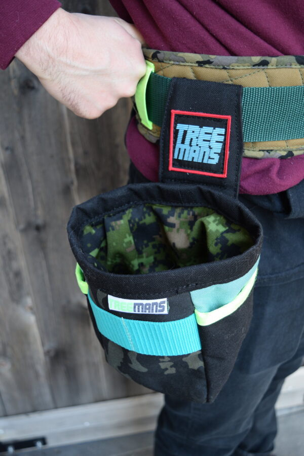 Treemans Nail Bag Black/Teal/Camo