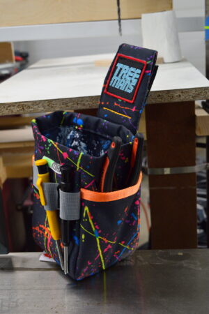 Treemans Nail Bag Full Paint Splatter