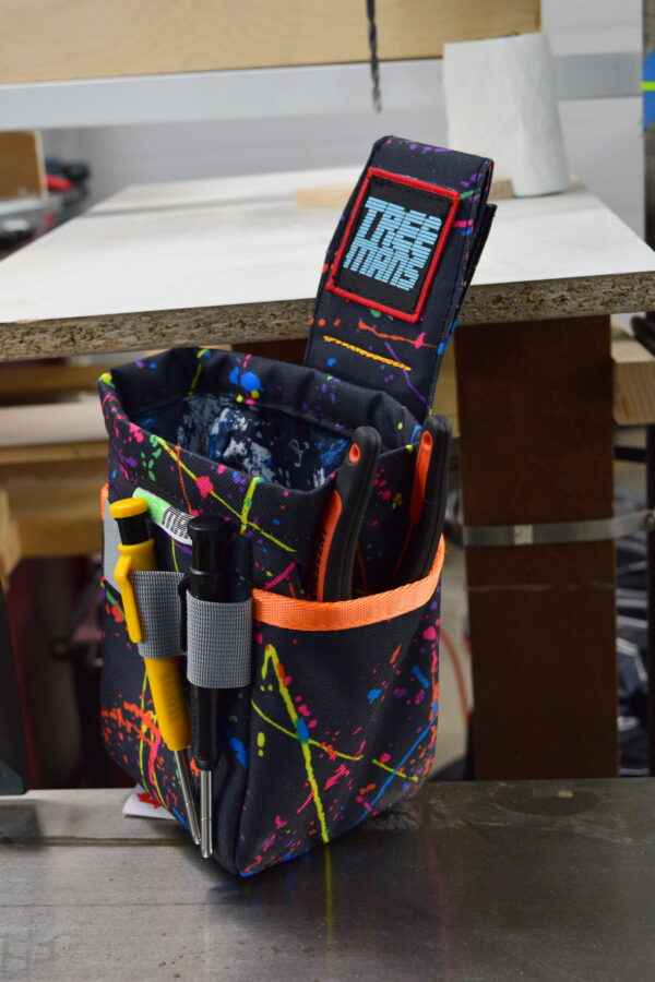 Treemans Nail Bag Full Paint Splatter