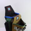 Treemans Double Electricians Pouch Black/Blue/Tan