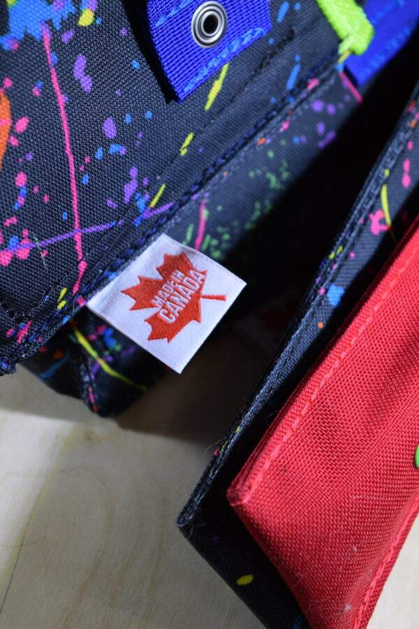 Treemans Double Electricians Pouch Neon Splatter