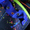 Treemans Double Electricians Pouch Neon Splatter