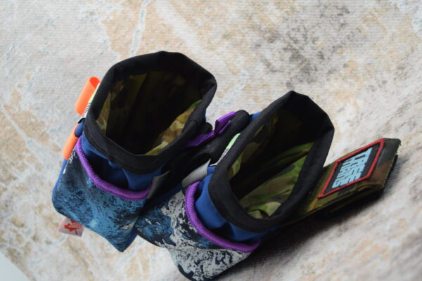 Treemans Double Nail Bag Camo/Ocean Blue