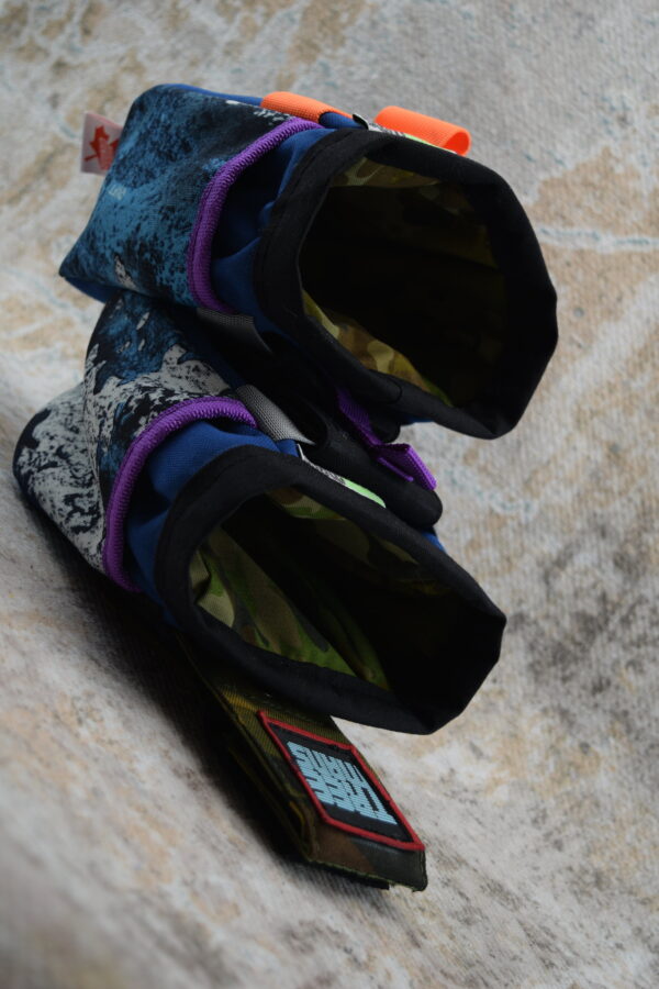 Treemans Double Nail Bag Camo/Ocean Blue