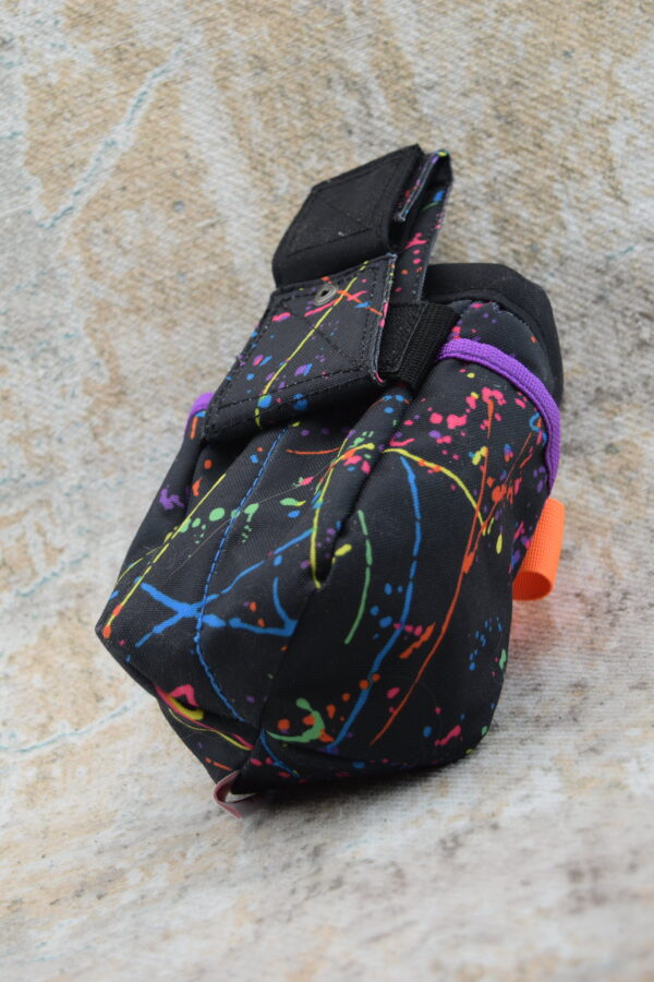 Treemans Nail Bag Black/Paint Splatter