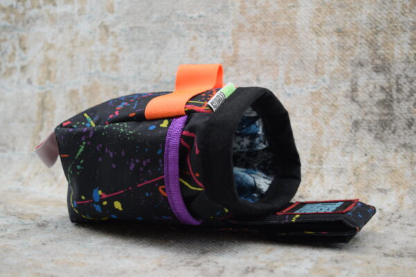 Treemans Nail Bag Black/Paint Splatter