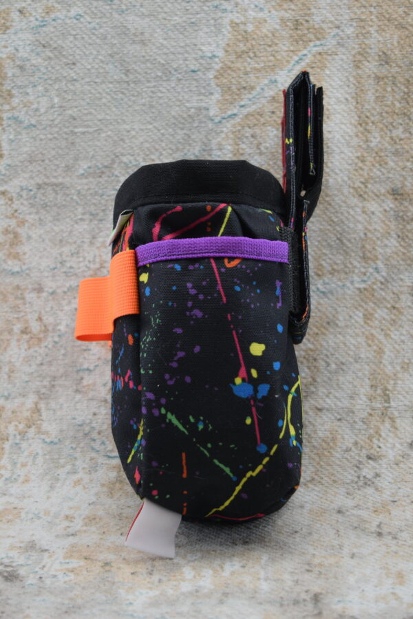 Treemans Nail Bag Black/Paint Splatter