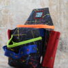 Treemans Double Electricians Pouch Neon Splatter
