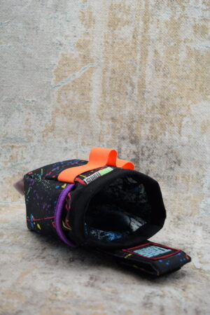 Treemans Nail Bag Black/Paint Splatter