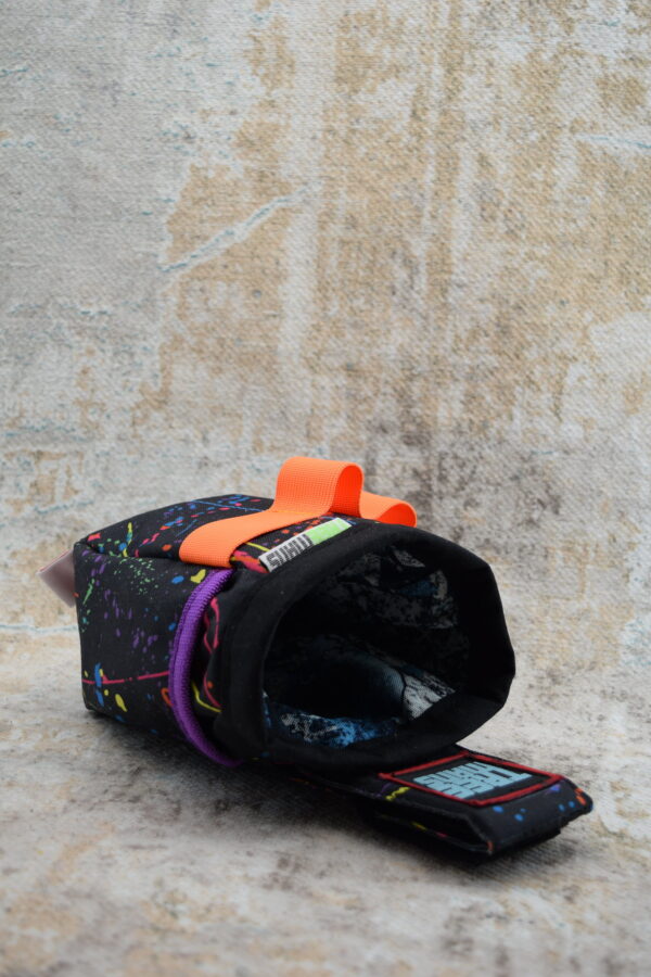 Treemans Nail Bag Black/Paint Splatter