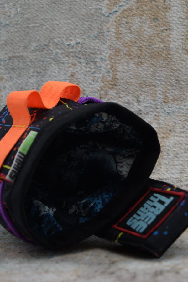 Treemans Nail Bag Black/Paint Splatter