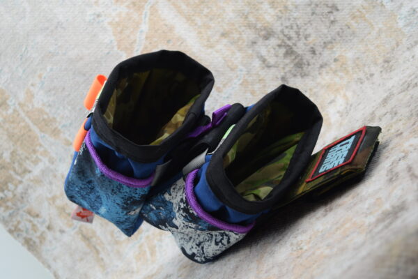 Treemans Double Nail Bag Camo/Ocean Blue