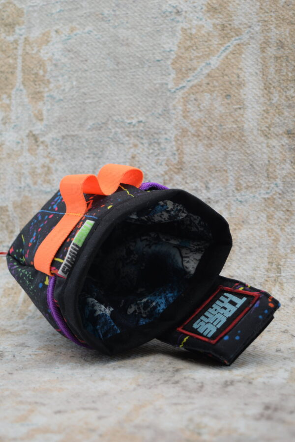 Treemans Nail Bag Black/Paint Splatter