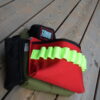 Treemans Double Electricians Pouch Black/Red/Green