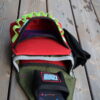 Treemans Double Electricians Pouch Black/Red/Green
